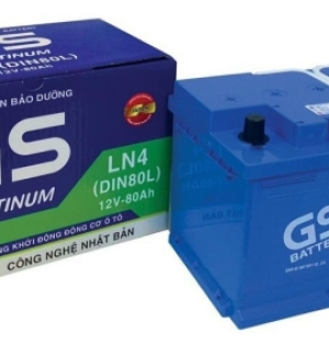 Bình ắc quy GS LN4 DIN80L (12V-80AH)
