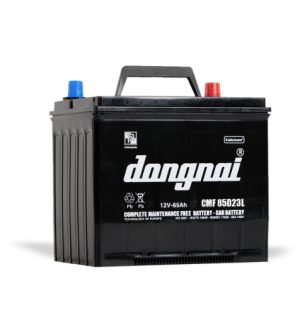 Bình ắc quy Đồng Nai CMF 85D23L (12V-65Ah)